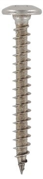 Саморез по дереву с расширенной, низкой полукруглой головкой, шестирадиусный шлиц TORX
